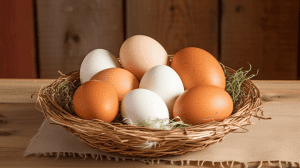 Selection of Fresh Eggs